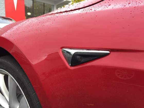 Sideview Camera Tesla Model S