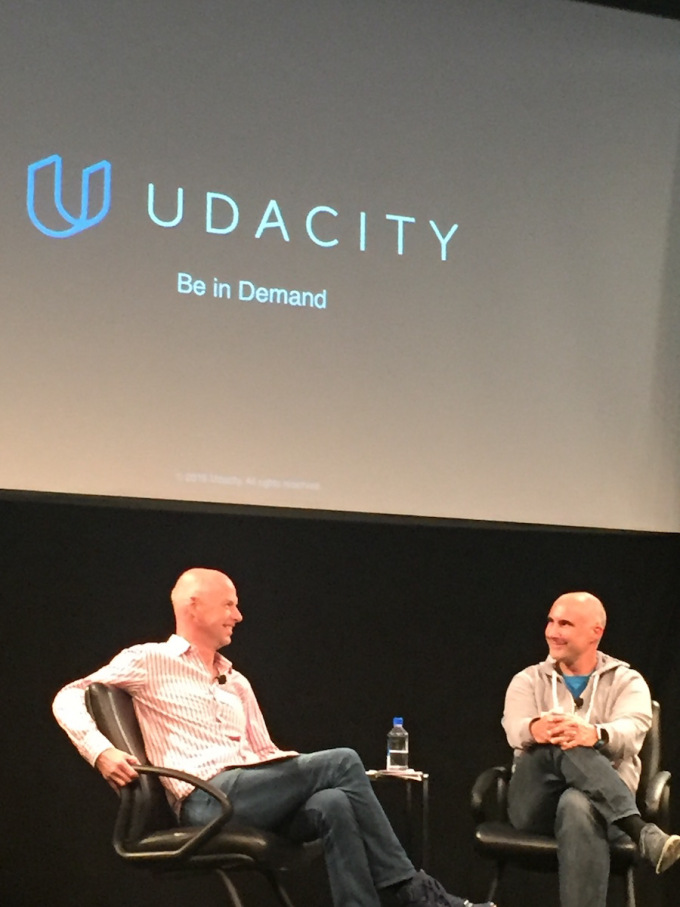 Sebastian Thrun & Axel Gern @Udacity