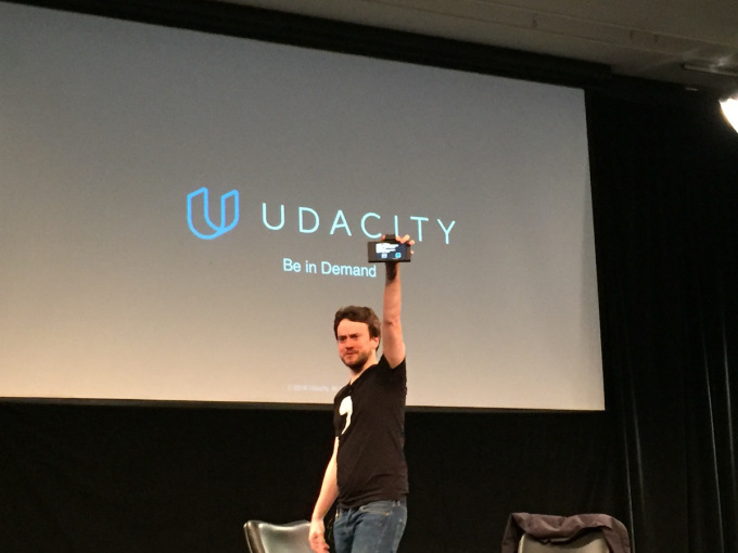 George Hotz presenting Comma's hardware kit Comma Neo