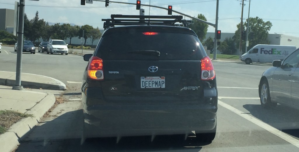 DeepMap-Vehicle Scans Streets in San Jose – The Last Driver License Holder…