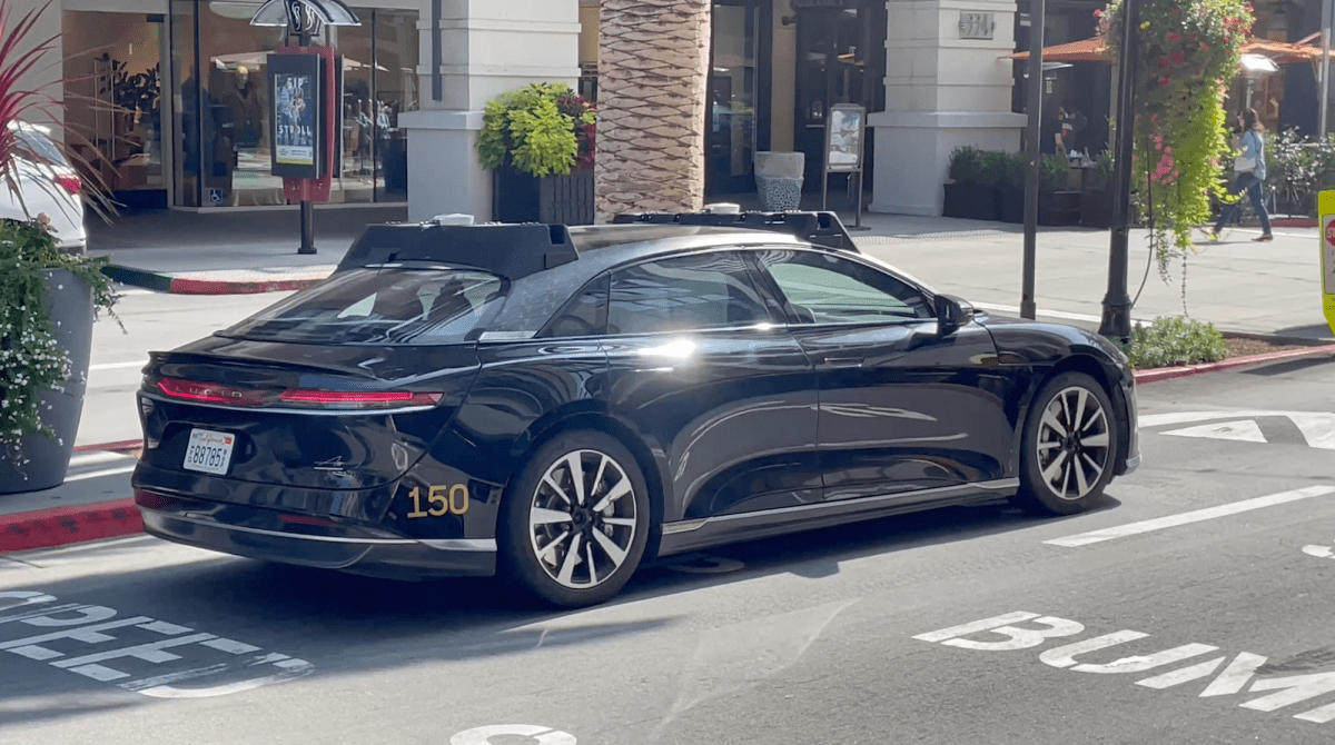 Lucid Motors With Sensor Rack Spotted – The Last Driver License Holder…